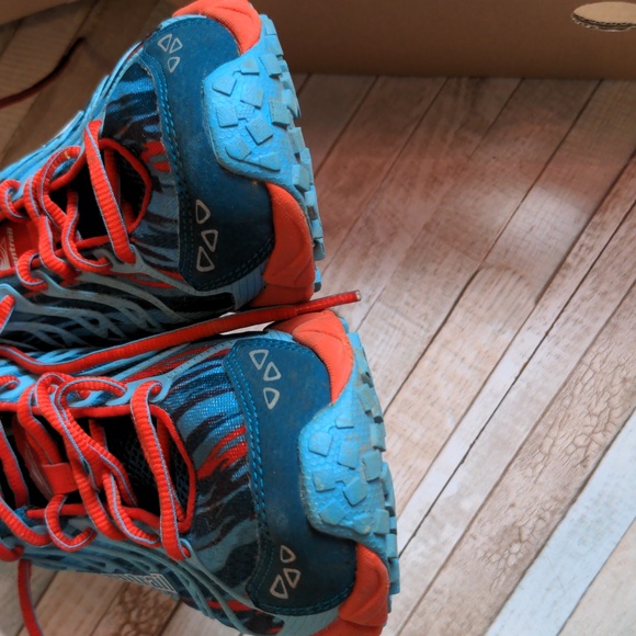 Montrail Fluidflex FKT Women's Running Shoe 8 blue & orange red - Picture 16 of 16